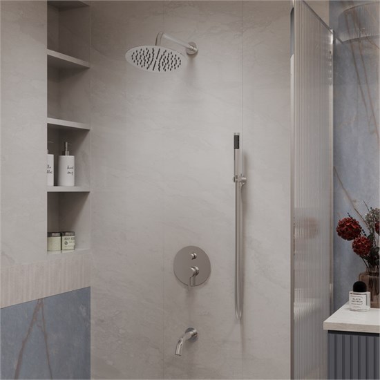VINCEA Душевой комплект Villa VSFW-1VL3CH встраиваемый, 3 режима, хром VSFW-1VL3CH - фото 375262