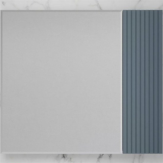 STYLE LINE Зеркальный шкаф «Стокгольм» 80 см графит софт ЛС-00002325