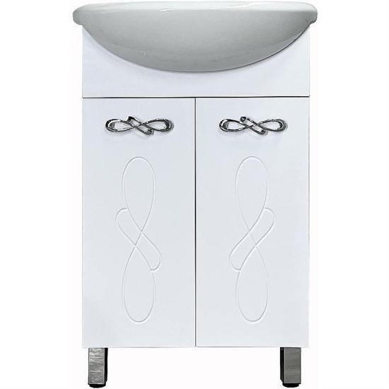 STYLE LINE Тумба напольная "Венеция 55" под умывальник Уют 55 ЛС-00002336