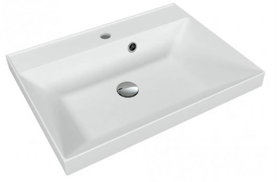 STYLE LINE Раковина для мебели ASTI 600x450 кварц, жасмин (отдельно не продается) СС-00002468 - фото 379029