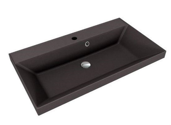 STYLE LINE Раковина для мебели ASTI 800x450 кварц, антрацит (отдельно не продается) СС-00002474 - фото 379043