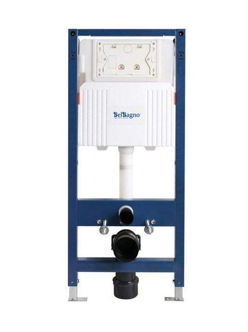 BELBAGNO Инсталляция для подвесного унитаза, фронтальное управление для механической кнопки BB-101-M, 500x165x1125 BB-101-M