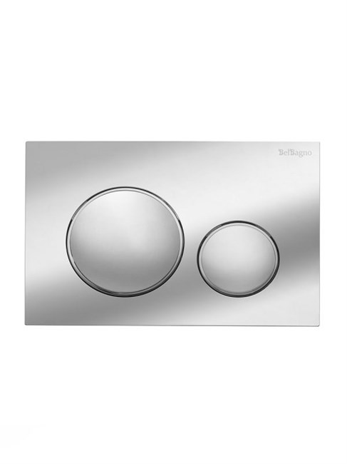 BELBAGNO Кнопка смыва BB-17C-CRM, хром BB-17C-CRM