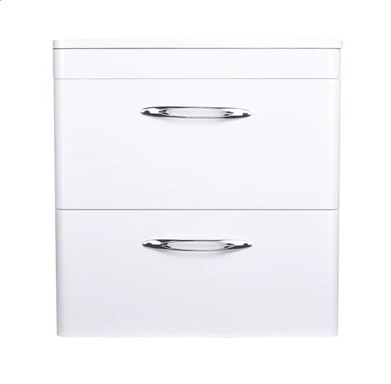 STYLE LINE El Fante Kara El Fante Тумба подвесная "Каре 60" (2 ящ.) Люкс белая, PLUS СС-00002268