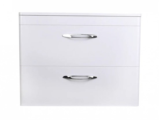 STYLE LINE El Fante Kara El Fante Тумба подвесная "Каре 80" (2 ящ.) Люкс белая, PLUS СС-00002270