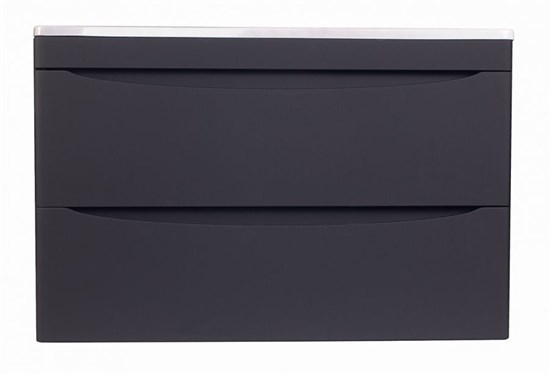 STYLE LINE El Fante Bergamo El Fante Тумба подвесная "Бергамо мини 90" (2 ящ.) Люкс антискрейтч черный, PLUS СС-00002366