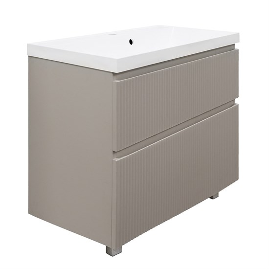 AZARIO Комплект Тумба Viola 100/2Н 1000х450х850 напольная, с раковиной Астория 100, бежевый (CS00097147) CS00097147