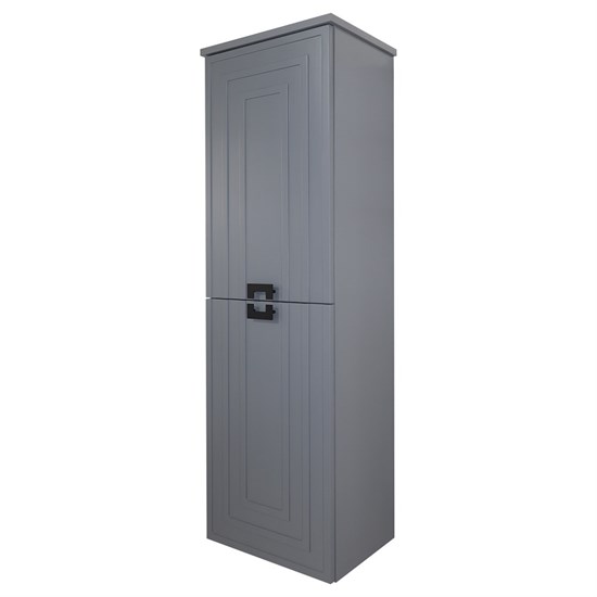 AZARIO Пенал подвесной ARMARIO 400х330х135 левосторонний, серый матовый (CS00096919) CS00096919