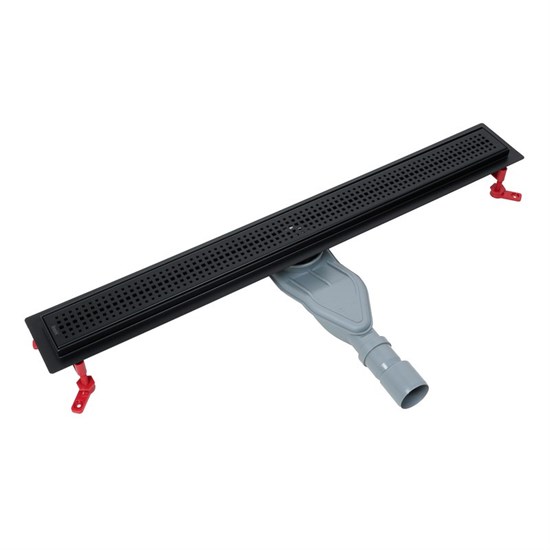 IDDIS Лоток душевой, сифон 360, комбинированный затвор, перфорированная решетка, 800мм, черный, , 975B8BL20DZ 975B8BL20DZ