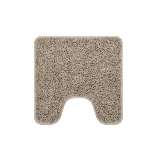 IDDIS Коврик для ванной комнаты с вырезом, 50х50, микрофибра, светло-коричневый, , BTLT07Mi12 BTLT07Mi12