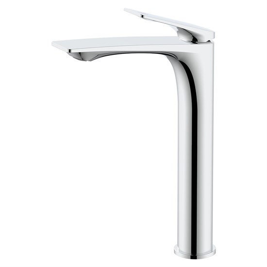 AZARIO Cмеситель для раковины-чаши Lursy высокий, керамический картридж, хром (AZ-K9049) AZ-K9049