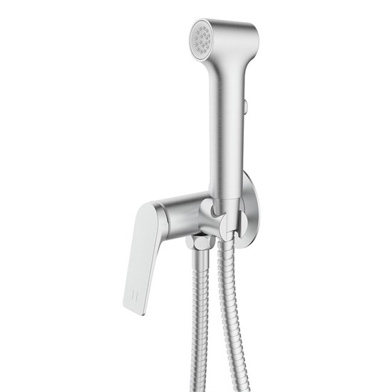 AZARIO Гигиенический душ Lursy со смесителем, скрытый монтаж, шланг 150 см, сатин (AZ-KFX49BN) AZ-KFX49BN