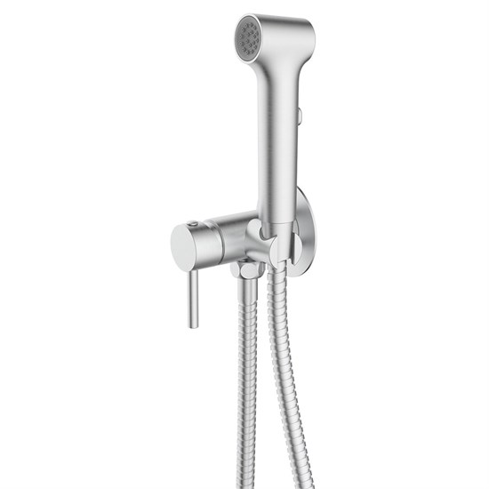 AZARIO Гигиенический душ Nyons со смесителем, скрытый монтаж, шланг 150 см, сатин (AZ-KFX02BN) AZ-KFX02BN
