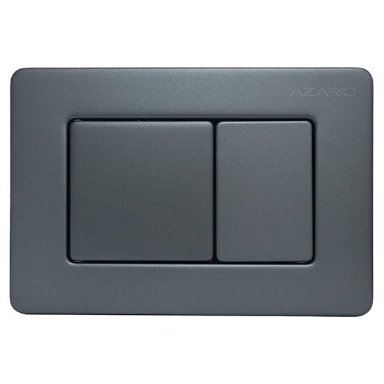 AZARIO Кнопка смыва NEW-TS механическая, двойной смыв, квадратные кнопки, нержавеющая сталь 304, серый (AZ-SS-003-GG) AZ-SS-003-GG