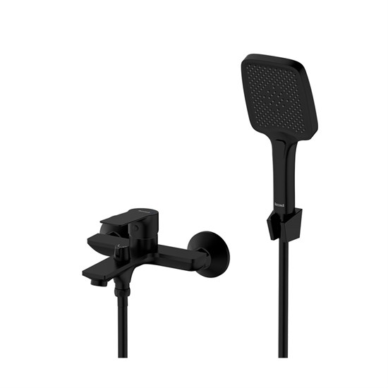 ROSSINKA RS27 Смеситель для ванны с монолитным изливом (RS27-30BL) RS27-30BL