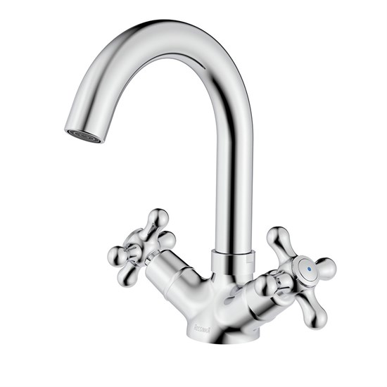 ROSSINKA H Смеситель для раковины с поворотным изливом (H02-64) H02-64