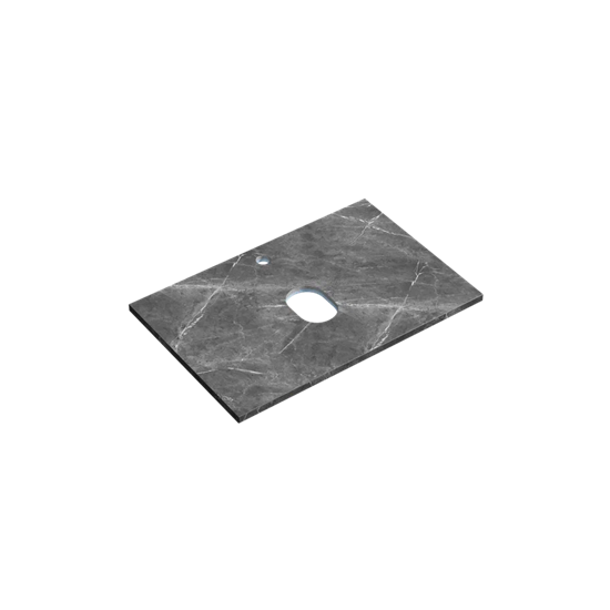 SANCOS Столешница для ванной комнаты 700х460, цвет black sky, арт. TT70A1X TT70A1X