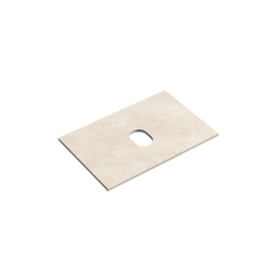 SANCOS Столешница для ванной комнаты 700х460, цвет kreman, арт. TT70A2 TT70A2