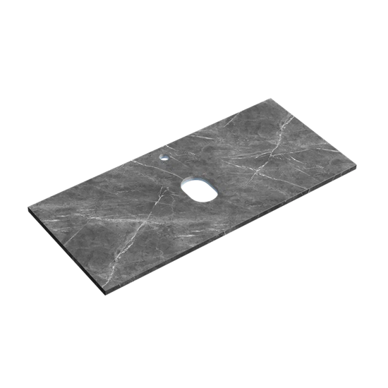 SANCOS Столешница для ванной комнаты 1200х460, цвет black sky, арт. TT120A1X TT120A1X