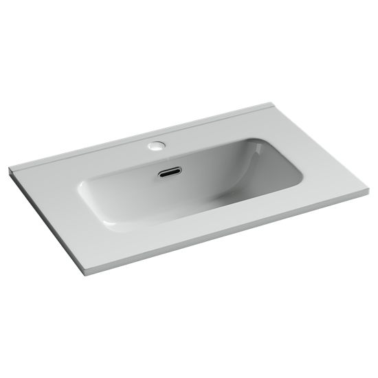 SANCOS CN7025 Раковина мебельная накладная Compact 610x395x170, цвет белый CN7025