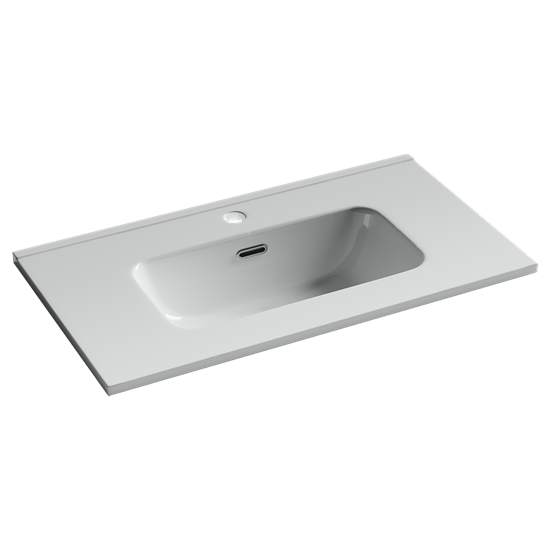 CERAMICA NOVA CN7029 Раковина мебельная накладная Compact 710x395x170, цвет белый CN7029