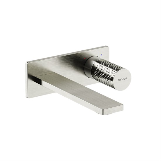 SANCOS Смеситель для раковины Nexus с внутренней частью, брашированный никель, PVD покрытие, арт. SC9013BN SC9013BN