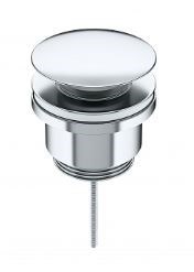 CERAMICA NOVA Донный клапан универсальный 70003CH с системой клик - клак латунь хром 70003CH