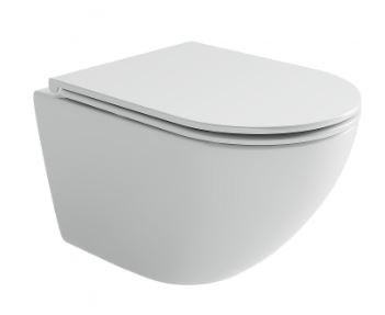 CERAMICA NOVA Унитаз подвесной Alba торнадо 3.0 сиденье микролифт белый CN11005T CN11005T