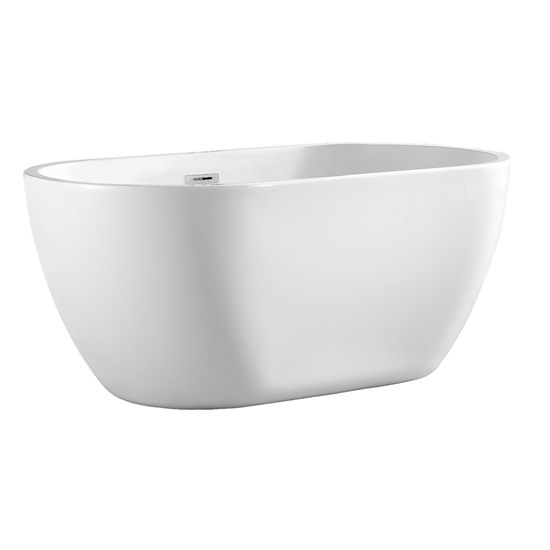 AZARIO Ванна акриловая BLANCA 1700x750x580 отдельностоящая, в комплекте с сифоном и металлической рамой, цвет белый (AZ-6602-17075) AZ-6602-17075