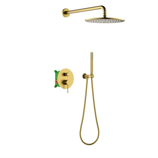 TIMO Душевая система встроенная Saona золото шлифованное (SX-2369/20SM) SX-2369/20SM