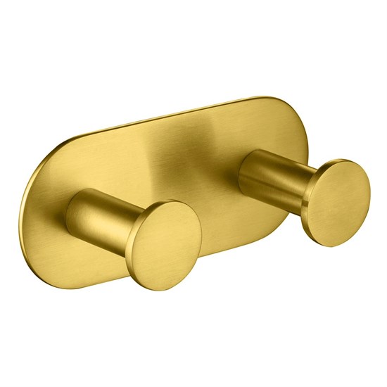 TIMO Вешалка-2 крючка Saona золото шлифованное (13014/20) 13014/20