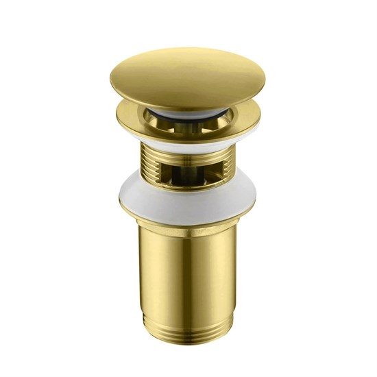 TIMO Донный клапан золото шлифованное (8011/20) 8011/20