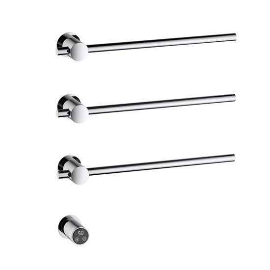 TIMO Полотенцесушитель электрический, встроенный Saona хром (030/00SM) 030/00SM