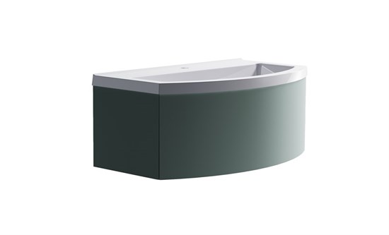 ASTRA-FORM Нижний шкаф Венеция2.0  80 с 1 ящиком  зеленый (NCS S 3005-B80G матовый) + Раковина "Венеция 80" 3100003ncss3005-b80g+04010022