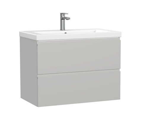 CERSANIT Тумба под раковину подвесная MODUO 80 для COMO 80 серый туман A69349