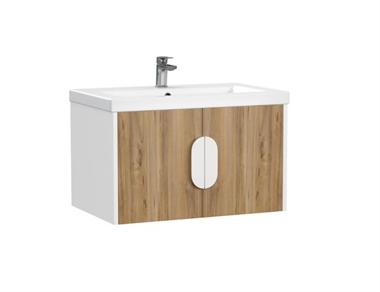 CERSANIT Тумба под раковину подвесная COMO 70 для COMO 70 орех A69342