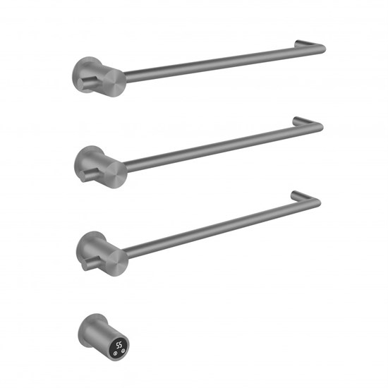 ABBER Полотенцесушитель электрический  Charme AH4003BST сталь брашированная AH4003BST