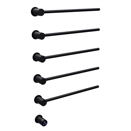 ABBER Полотенцесушитель электрический  Charme AH4005MB черный матовый AH4005MB