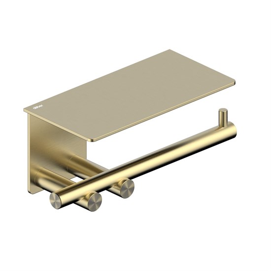 ABBER Бумагодержатель с полкой Osten 316 AA1830BG золото брашированное AA1830BG