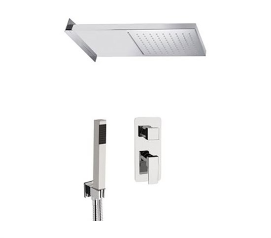 Remer Absolute встраиваемый комплект для душа, хром, латунь (Распродажа) AU93_350SS_337Q_317SSX_332CN2G
