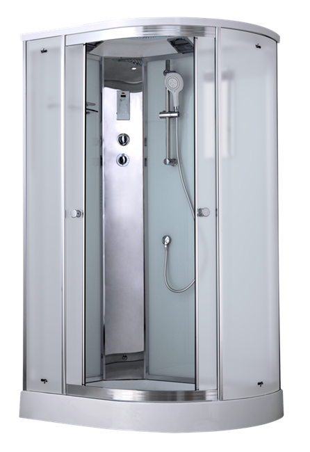 TIMO Comfort T-8802L Fabric Glass душевая кабина 120*85*220+турецкая баня хамам+стульчик прозрачный T-8802LF-T-STUN-T-CH/C