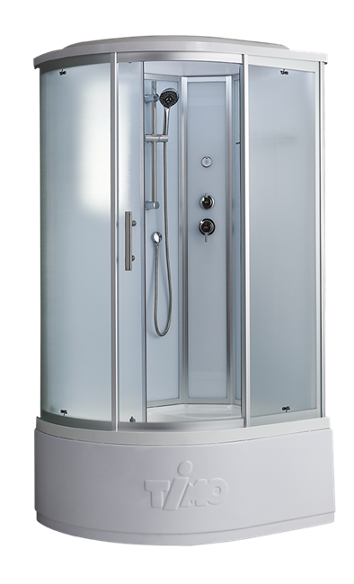 TIMO Standart Т-6610 Silver R душевая кабина 110*85*220, турецкая баня хамам T-6610SR-T-STUN