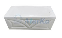 1MARKA Elegance Ванна прямоугольная, с рамой и панелью, белая, 160х70 - фото 39724