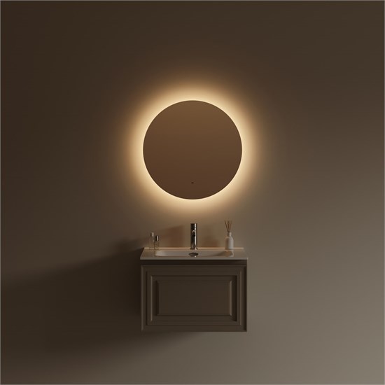 SANCOS Sfera 2.0 Зеркало для ванной комнаты D600 led подсветка 2700K/4000K/5000K SF2.600 SF2.600