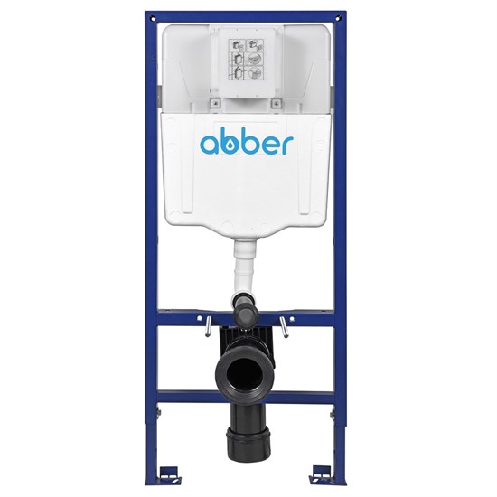 ABBER Инсталляция AC0108 для подвесного унитаза пневматическая AC0108