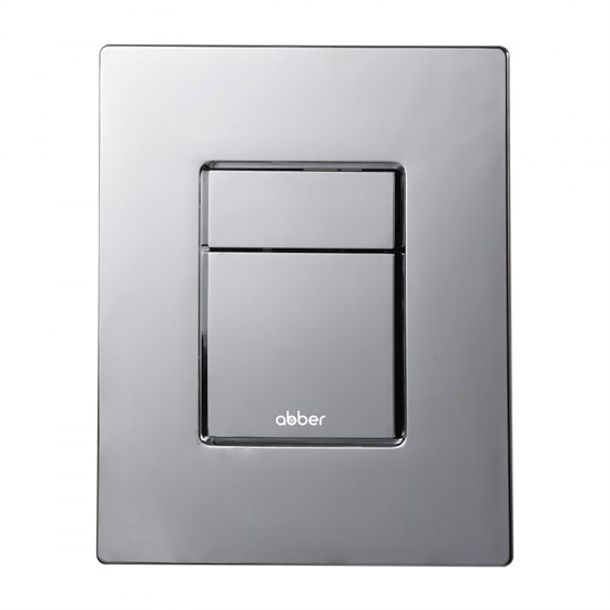 ABBER Кнопка смыва AC0123 пневматическая, хром глянцевый AC0123