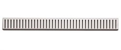 ALCA PLAST Решетка для водоотводящего желоба, нержавеющая сталь, глянцевая, PURE-750L - фото 39925