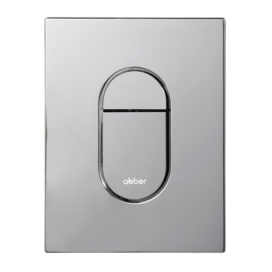 ABBER Кнопка смыва AC0124 пневматическая, хром глянцевый AC0124