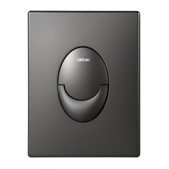 ABBER Кнопка смыва AC0125NG пневматическая, никель AC0125NG