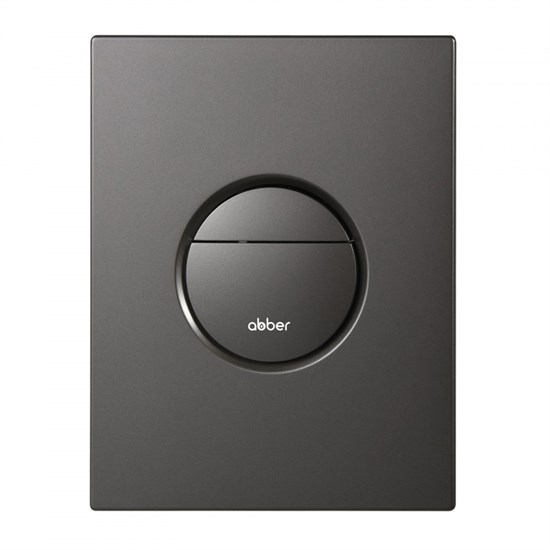 ABBER Кнопка смыва AC0126NG пневматическая, никель AC0126NG